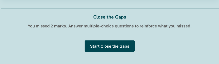 Close the gaps