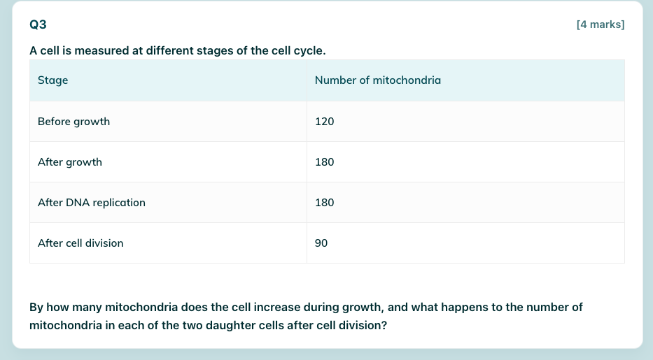 Table question