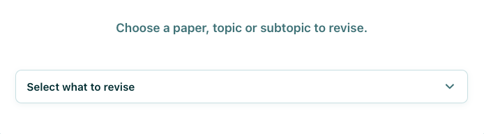 Choose topic