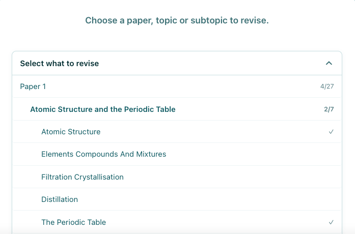 Topic picker