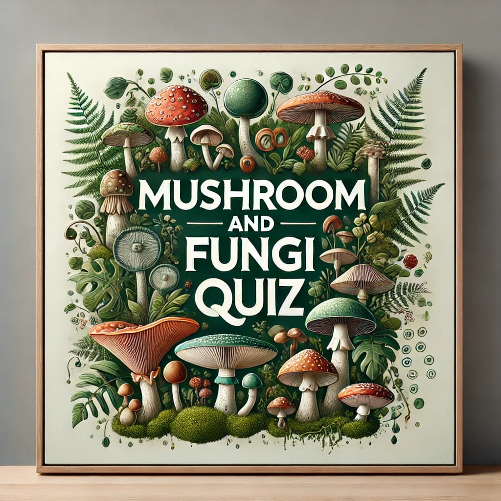 Mushroom and Fungi Quiz