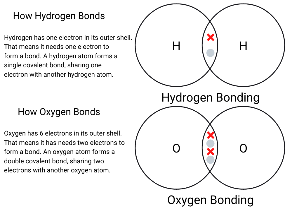 Covalent bonding dot and cross diagram gcse