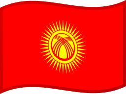 Flag of Kyrgyzstan