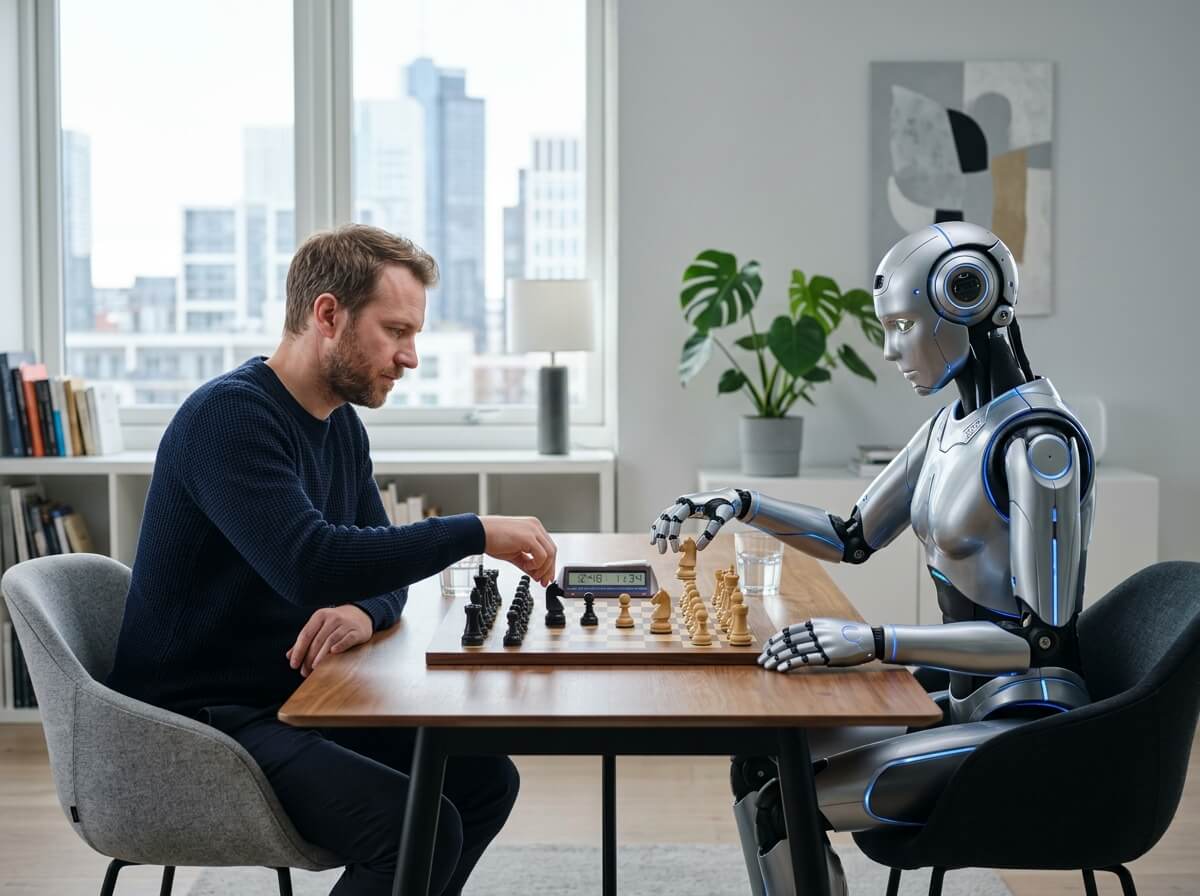 AI Chess Coach vs A Human Coach